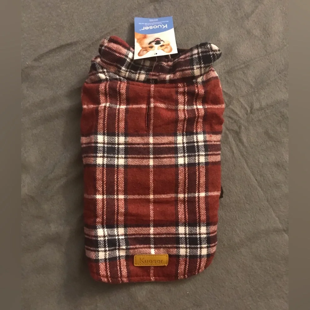 NWT Kuoser Reversible Dog Jacket (XS)